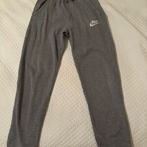 Boys XL Grey Nike sweatpants